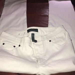 Women white jeans